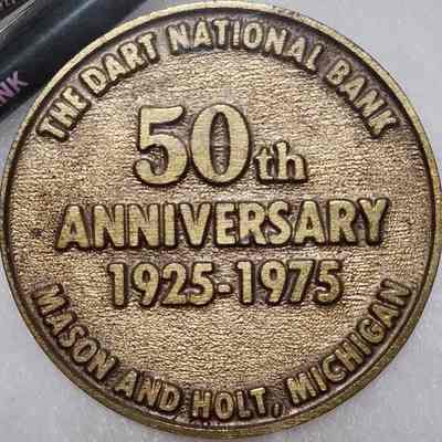 Dart National Bank 50th Anniversary Token