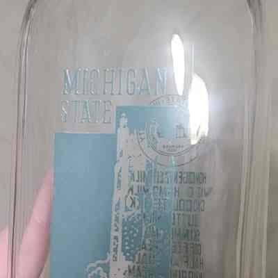 Michigan State Dairy Department Pyro Quart