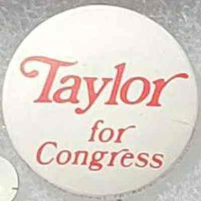 Taylor for Congress Button