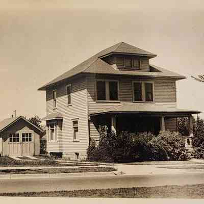 Chase Family Home on Pennsylvania Ave., Lansing, Snapshot Photo