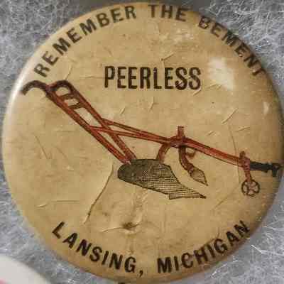 Bement Peerless Button