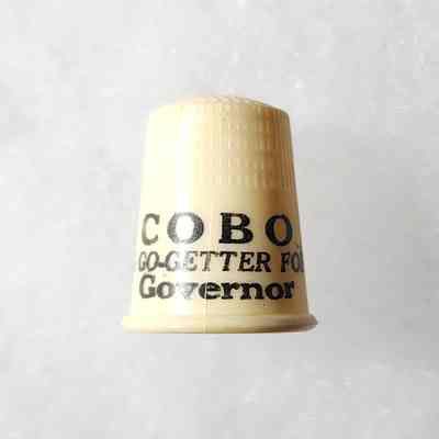 Cobo A Go-Getter for Governor White Thimble