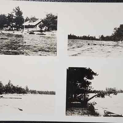 8 Point Lake Quad-View RPPC