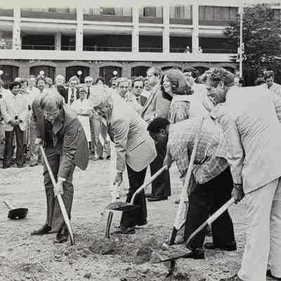 Ottawa Building Groundbreaking, 1979, Photo by Brenner