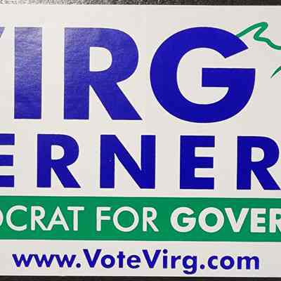 Virg Bernero Democrat for Governor Bumper Sticker
