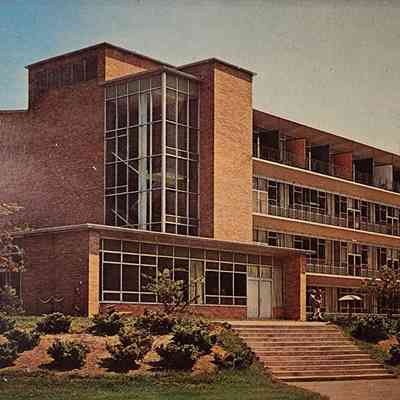 Kresge Art Center, Michigan State University, East Lansing, Michigan, Postcard
