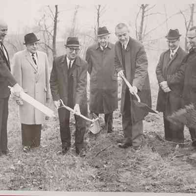 Elks Lodge Ground Breaking, 1965, Photograph
