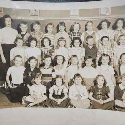 Maplewood School, 1952, Photo by Kowalski