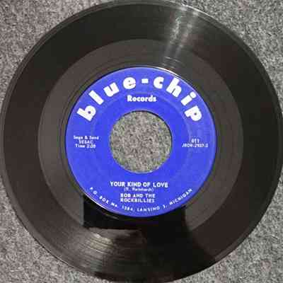 Bob and the Rockbillies, Blue-Chip Records, 45 RPM Record