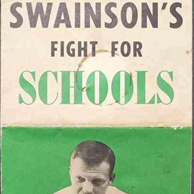 Governor Swainson's Fight for Schools Pamphlet