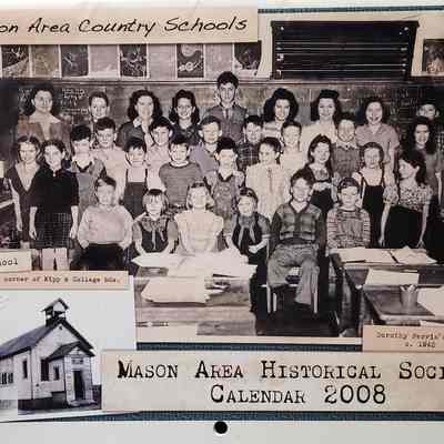 Mason Area Historical Society 2008 Calendar, Schools