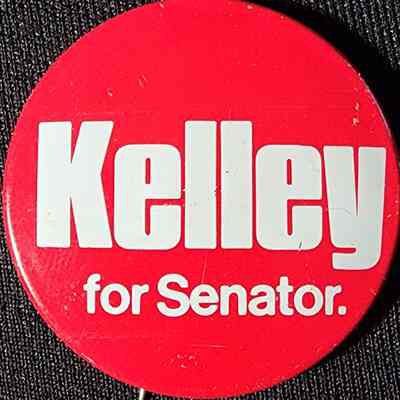 Kelley for Senator Button