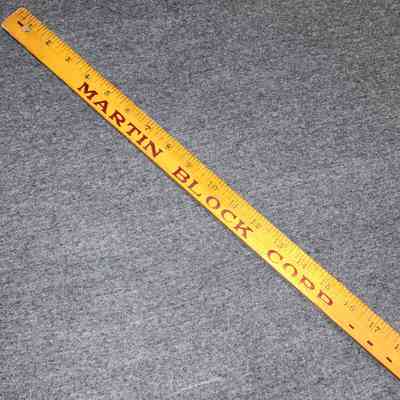 Martin Block Corp. Yardstick