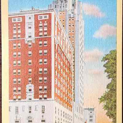 South on Capitol Avenue Postcard