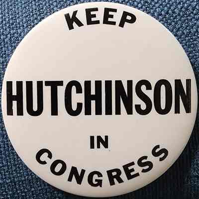 Keep Hutchinson in Congress Button