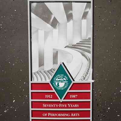 Seventy-Five Years of Performing Arts at Michigan State University, 1912-1987