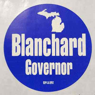 Blanchard Governor Sticker
