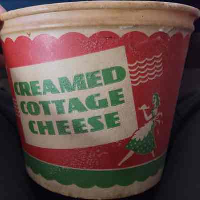 Creamed Cottage Cheese Carton