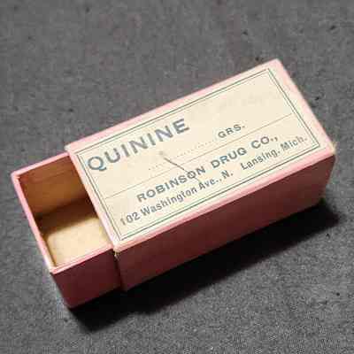 Robinson Drug Co. Quinine Box