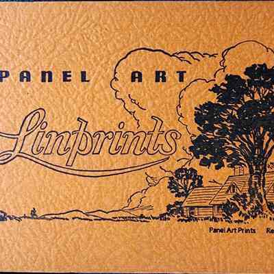 Linprints Snapshot Folder of Brick Cottage