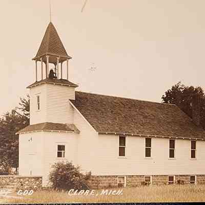 Church of God, Clare, Mich., RPPC