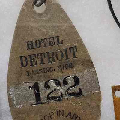 Hotel Detroit Room Key