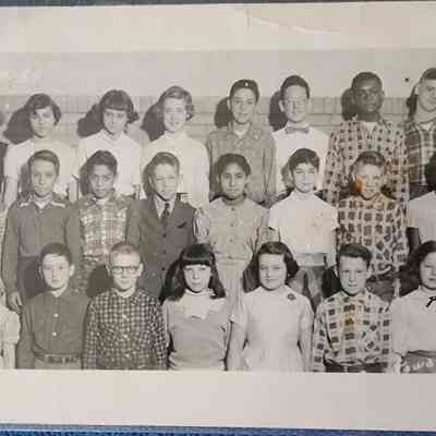 Allen St. School (A-14-54) Real Photo Postcard by Kowalski