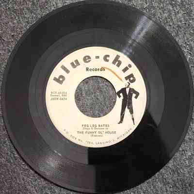 Peg Leg Bates, Blue-Chip Records, 45 RPM Record