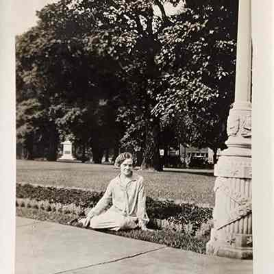 Woman at Capitol Snapshot Photo