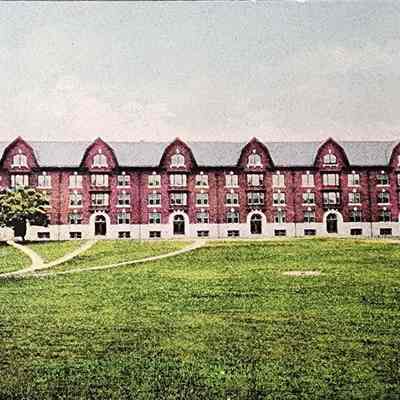 Wells Hall Postcard