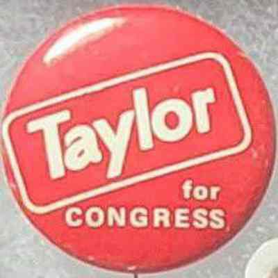 Taylor for Congress Button