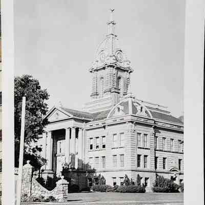 Ingham County Court House, Mason, Mich. RPPC
