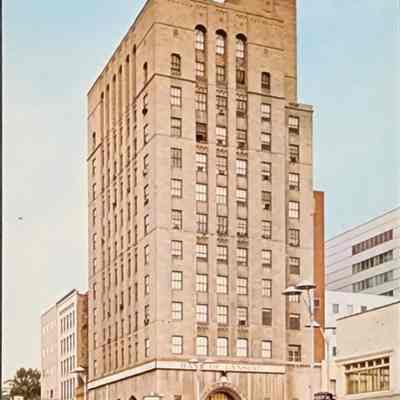 Bank of Lansing Postcard