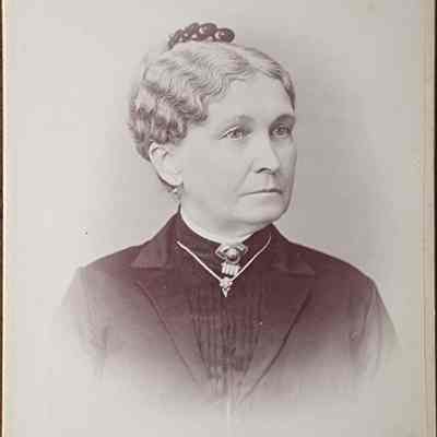 Portrait of a Woman Cabinet Card by Cheney & Christmas