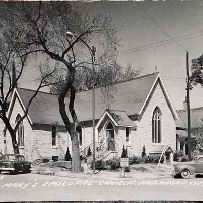 St. Mary's Episcopal Church, Nebraska City, Nebraska, RPPC