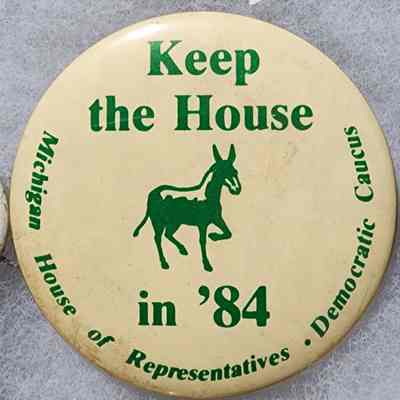 Keep the House in '84 Button