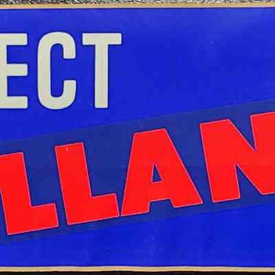 Elect Allan K. Davis Sheriff Democrat Bumper Sticker