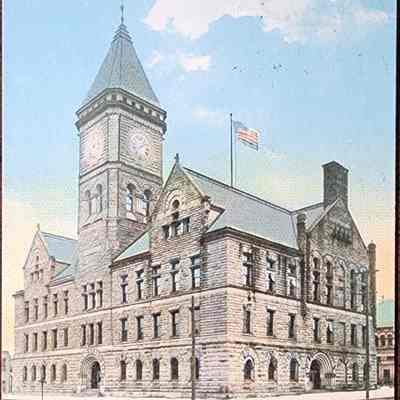 City Hall, Lansing, Mich. Postcard
