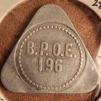 B.P.O.E. 196 25-Cent Token