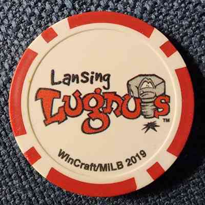 Lansing Lugnuts Poker Chip
