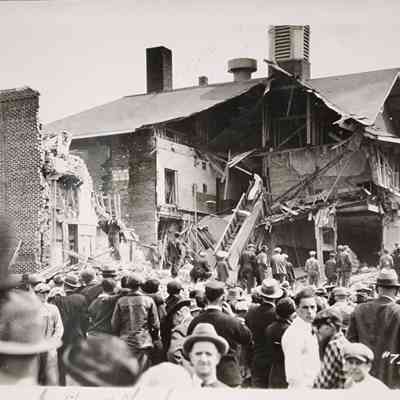 Bath School Bombing Photograph by Linn