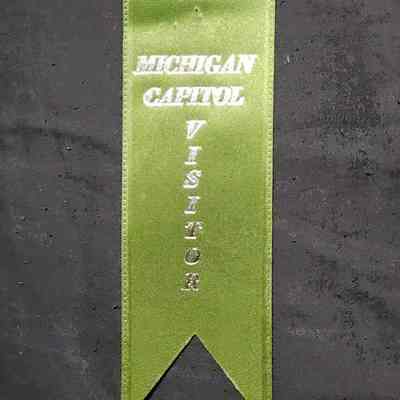 Michigan Capitol Visitor Ribbon