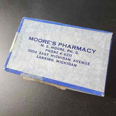 Moore's Pharmacy Box