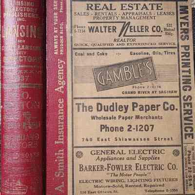 Lansing City Directory 1937