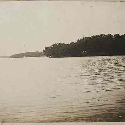 Gull Lake, Yorkville, MI, RPPC by Bovee