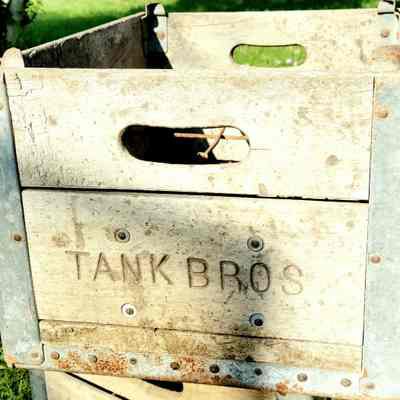 Tank Bros. Dairy Crate
