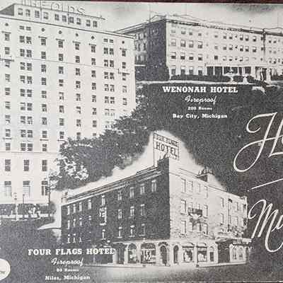 Hosts to Michigan Postcard