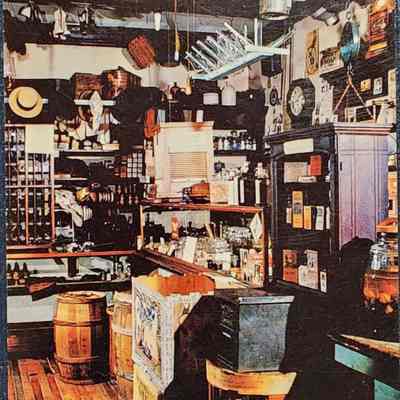 Stanley's Crossroads Store MSU Museum Postcard