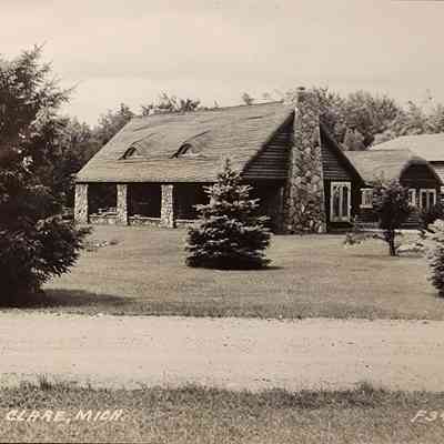 Ryan Villa, Clare, Mich., RPPC