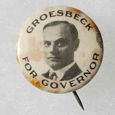 Groesbeck for Governor Picture Button